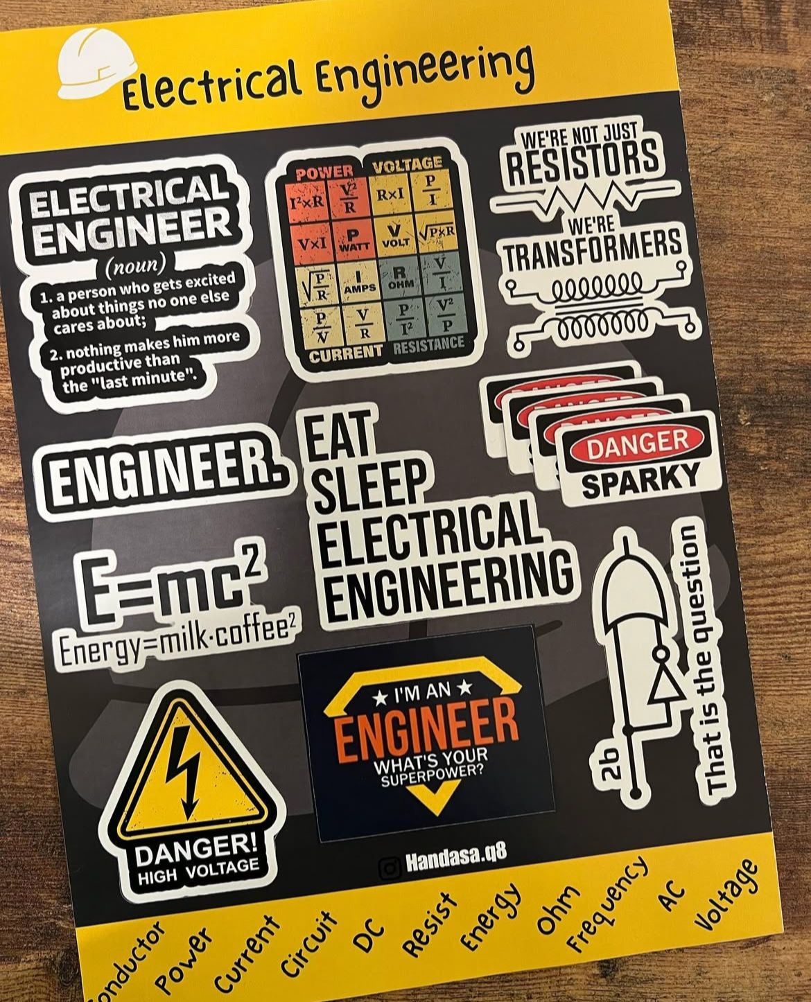 Engineering هندسة – Stickers Spot